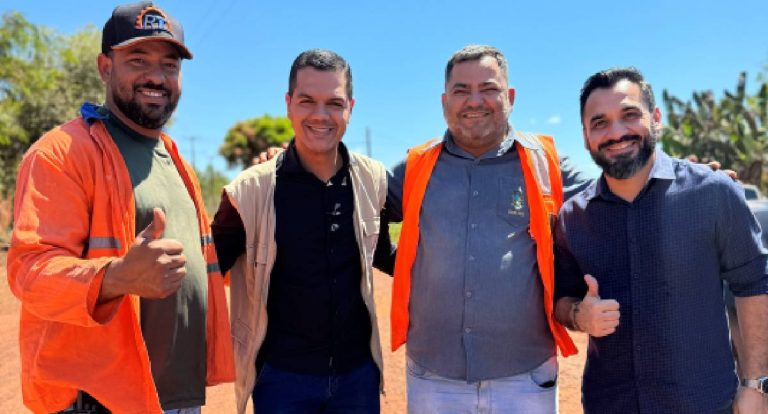 Cássio Gois garante drenagem e asfalto para o Distrito Riozinho