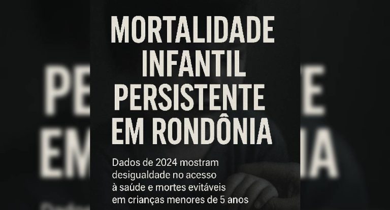Cedeca alerta para mortalidade infantil persistente em Rondônia