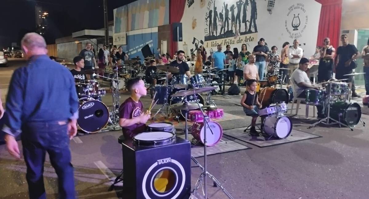 Centro Municipal Jorge Andrade reúne músicos e amantes da percussão em Porto Velho