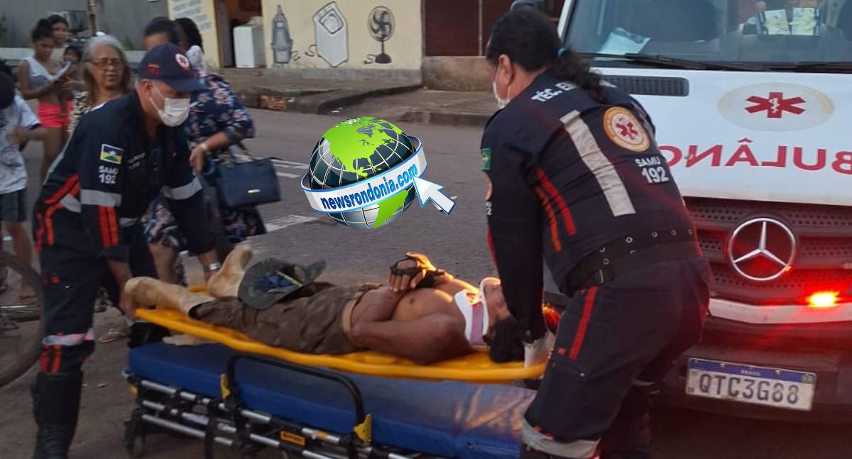 Ciclista fica em estado grave após atropelamento no bairro Eletronorte