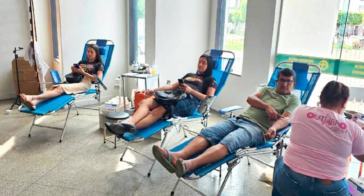 Coleta Itinerante em Urupá mobiliza voluntários e reforça estoques de sangue