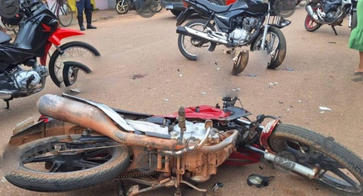 Colisão entre táxi e moto na RO-460 deixa um morto e dois feridos em Buritis