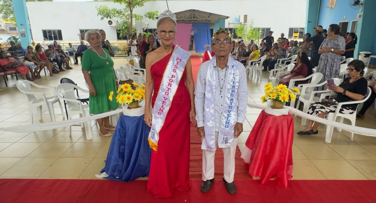 Concurso de Miss e Mister Melhor Idade celebra beleza, alegria e experiência de vida