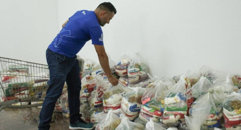 Corrida da Democracia impulsiona doações de mais de 2 mil cestas básicas em Porto Velho