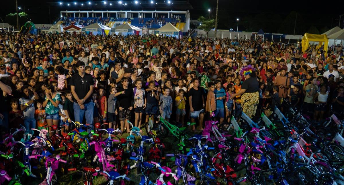 Criança Feliz 2025 em Jaru bate recorde com mais de 10 mil participantes