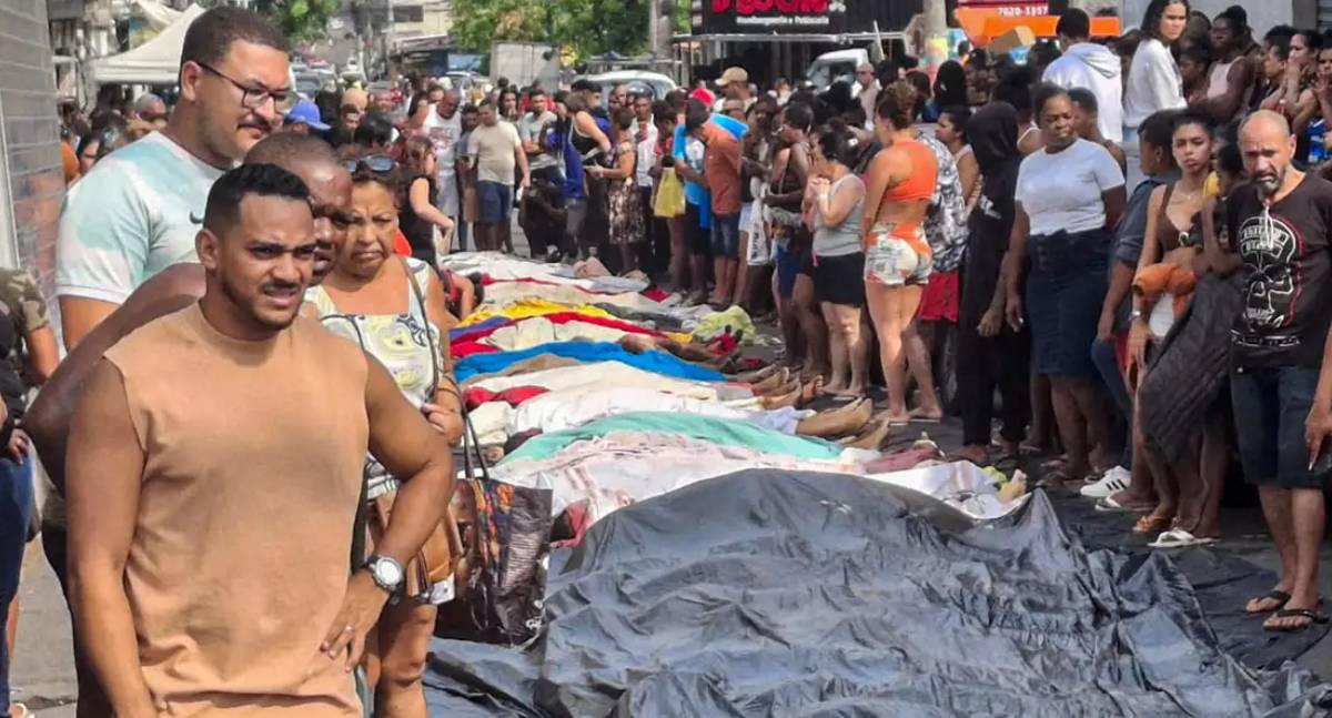 Defensoria do Rio pede ao STF laudos paralelos dos corpos após operação