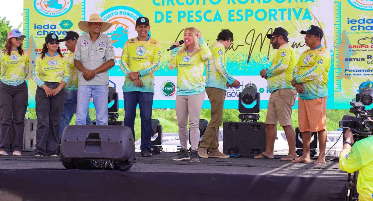 Deputada Ieda Chaves prestigia etapa de Guajará-Mirim do Circuito Rondoniense de Pesca Esportiva