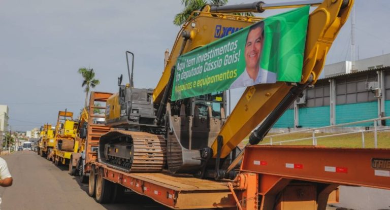 Deputado Cássio Gois fortalece agricultura de Cacoal com investimentos de mais de R$ 4 milhões
