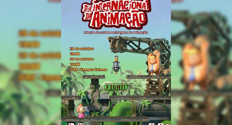 Dia Internacional da Animação mobiliza universidades públicas em Porto Velho