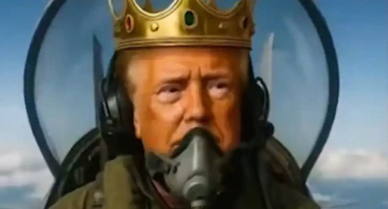 Donald Trump ironiza protestos com vídeo satírico de IA