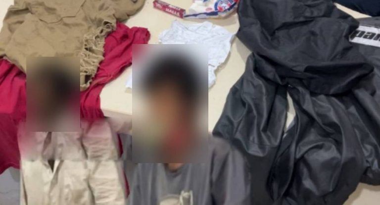 Dupla presa após furtar mochila com R$ 577 em supermercado de Ji-Paraná