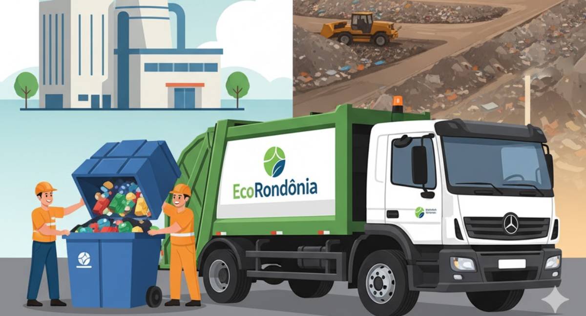 EcoRondônia normaliza coleta de resíduos em Porto Velho após liberação de Incinerador e Aterro