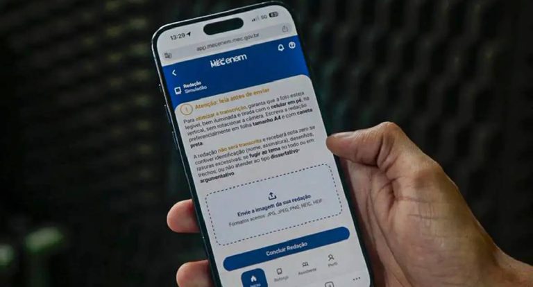 Enem: aplicativo do MEC traz simulados e correção da prova de redação