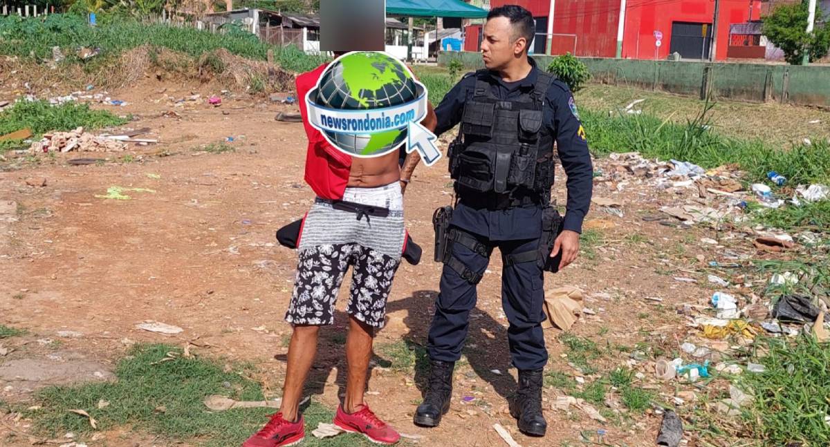 Equipe do sgt Machado prende criminoso que ganhava drogas a cada duas horas de “trabalho”