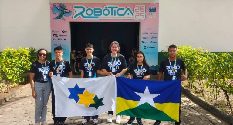 Estudantes de Ji-Paraná representam Rondônia na Mostra Nacional de Robótica no Espírito Santo