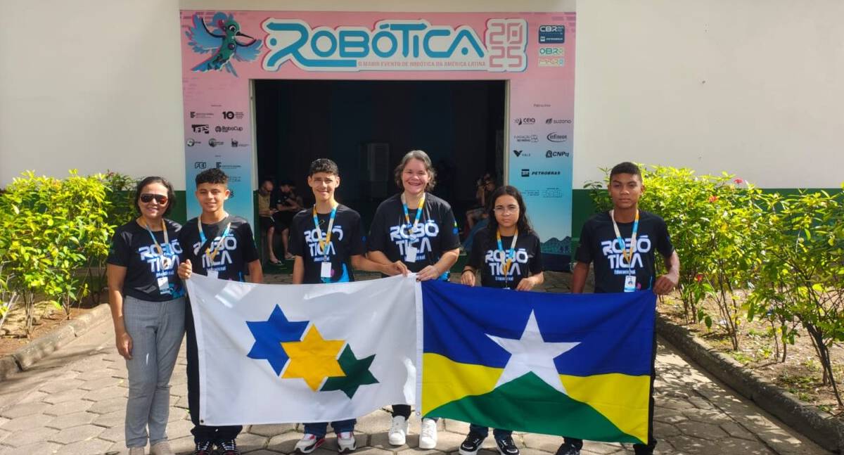 Estudantes de Ji-Paraná representam Rondônia na Mostra Nacional de Robótica no Espírito Santo