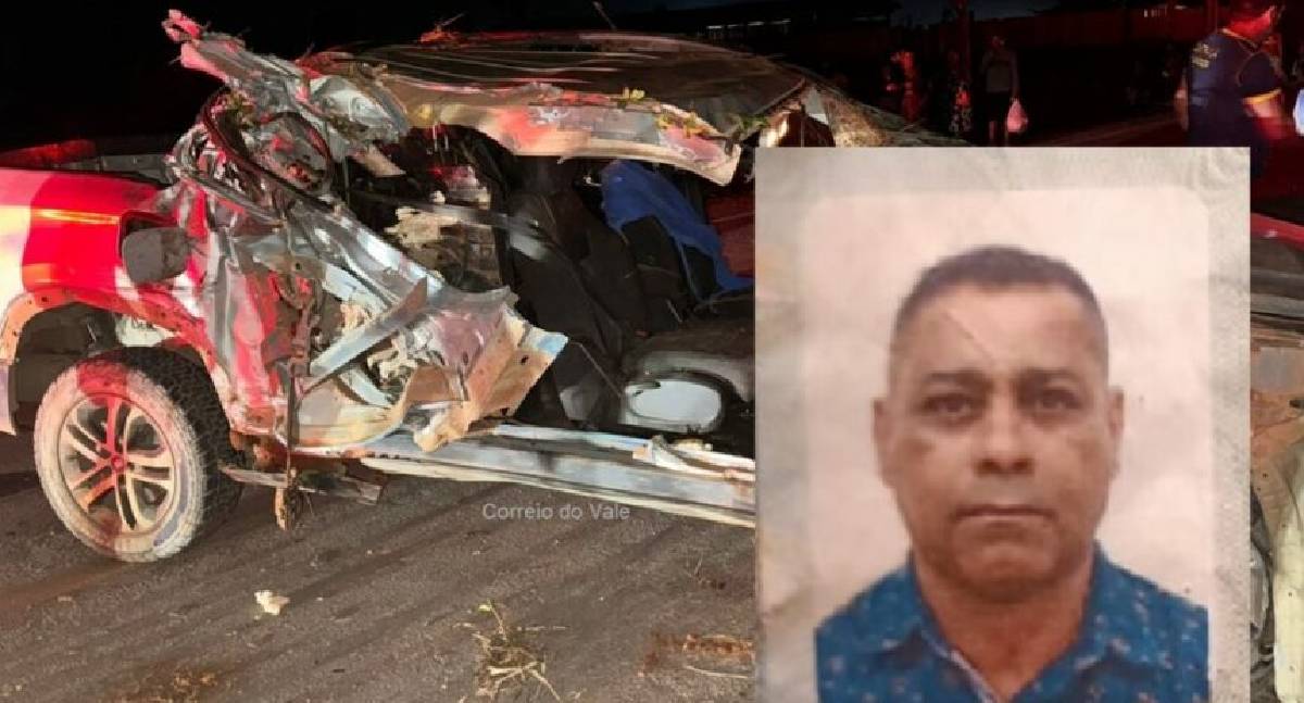 Ex-policial de Rondônia morre em colisão entre caminhonete e caminhão no Pará
