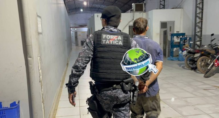 Força Tática do 9º prende suspeito durante assalto na BR-364 em Porto Velho