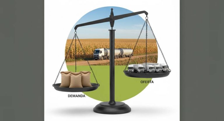 Frete de grãos cai em rotas importantes após pico de escoamento da safra
