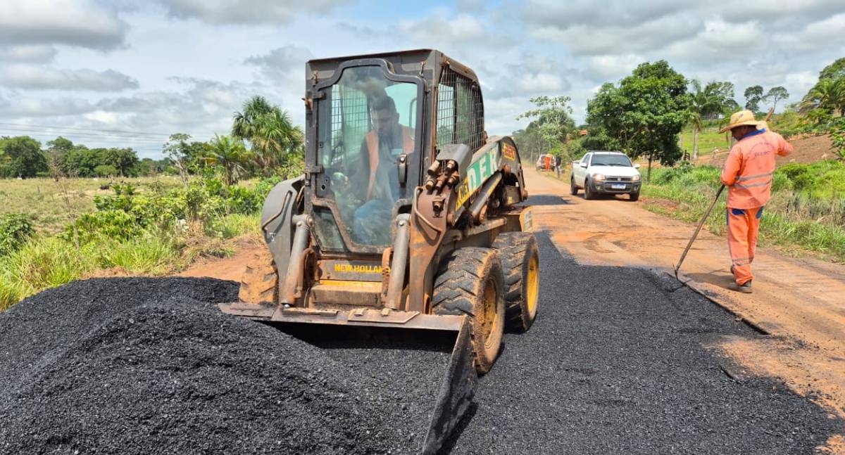Governo de RO assegura trafegabilidade e impulsiona o agronegócio com recuperação das rodovias RO-491 e RO-492