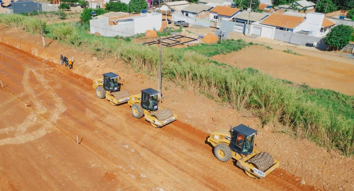 Governo de RO e prefeitura de Jaru iniciam pavimentação da Linha 625
