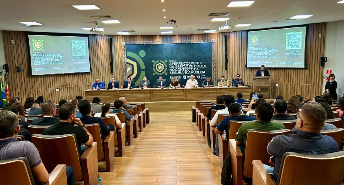Governo de RO participa de curso de aperfeiçoamento em gestão de crises