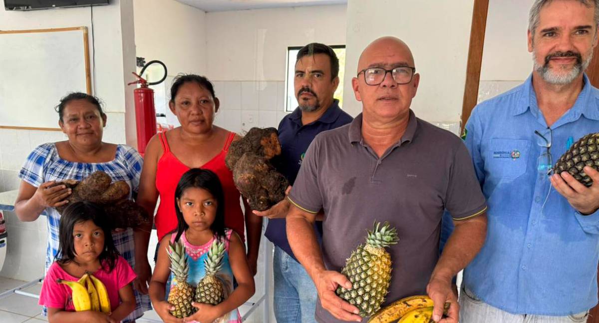 Governo de Rondônia fortalece segurança alimentar com PAA Indígena para comunidade Arara-Karo em Ji-Paraná