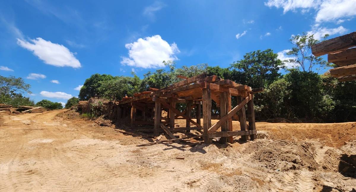 Governo de Rondônia realiza revitalização da ponte sobre o Rio Jaru na RO-010