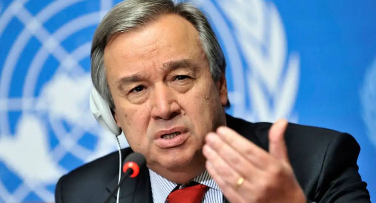 Guterres alerta para consequências devastadoras com alta de 1,5ºC