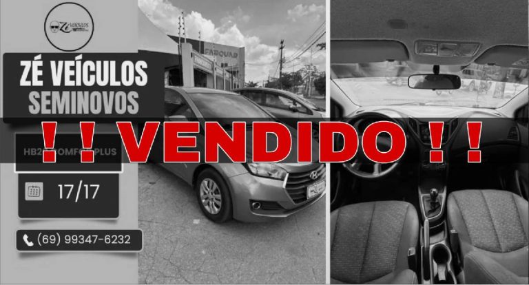 HB20 COMFORT PLUS 2017 Prata Oportunidade Imperdível na Zé Veículos