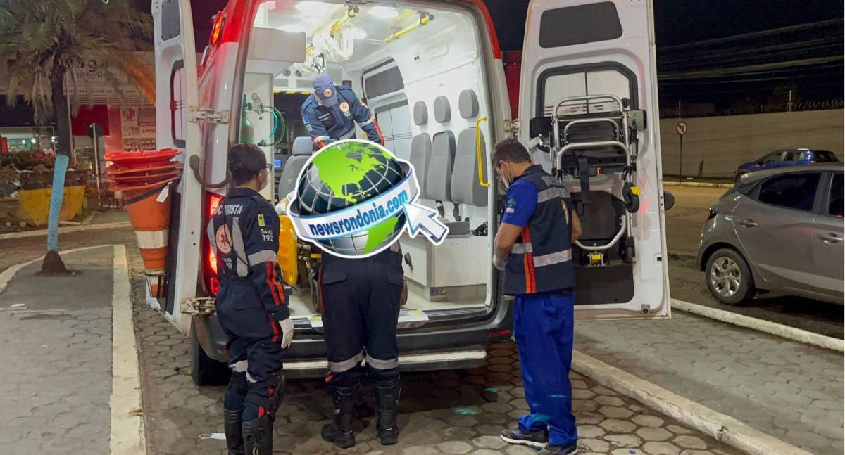 Homem é atacado com facada no peito na zona leste de Porto Velho