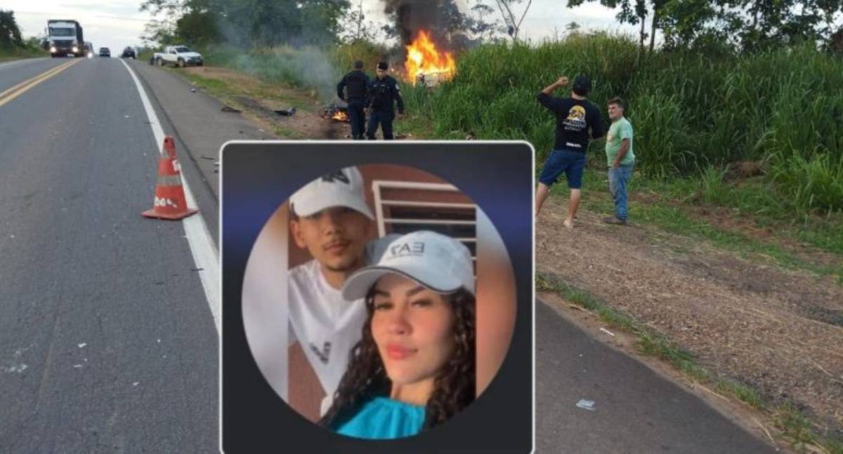 Identificadas vítimas fatais de grave acidente entre moto e carro em Presidente Médici