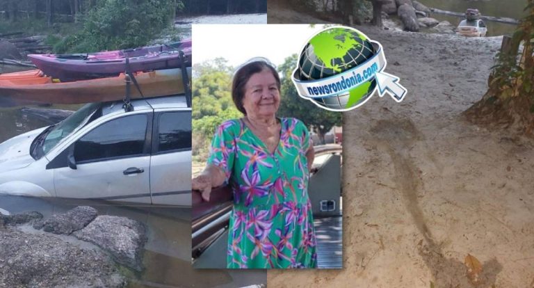 Idosa de 82 anos morre atropelada por carro desgovernado em balneário de Candeias do Jamari