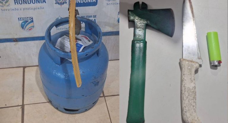 Idosa é ameaçada com machadinha ao levar marmitex para o filho em Porto Velho