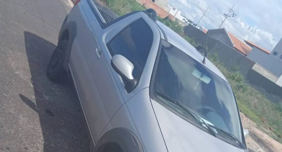 Ladrão furta caminhonete em marmoraria de Vilhena