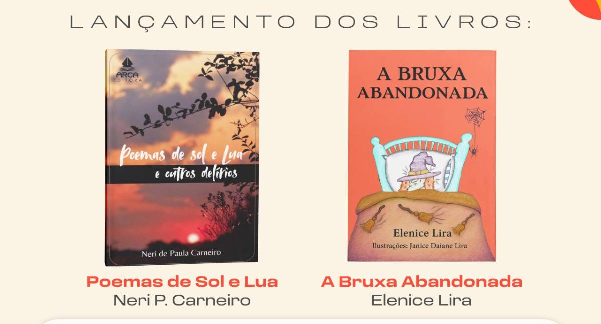 Literatura de Rondônia em destaque com lançamentos de Elenice Lira e Neri P. Carneiro