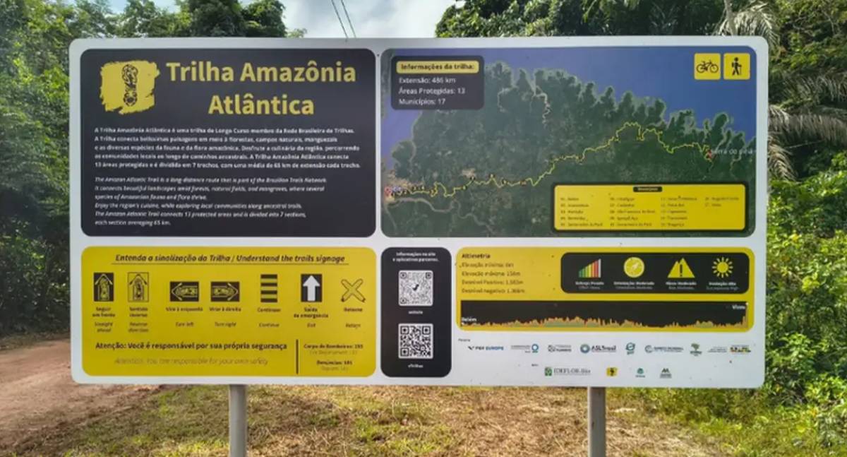 Maior trilha da América Latina será inaugurada no Pará durante a COP30