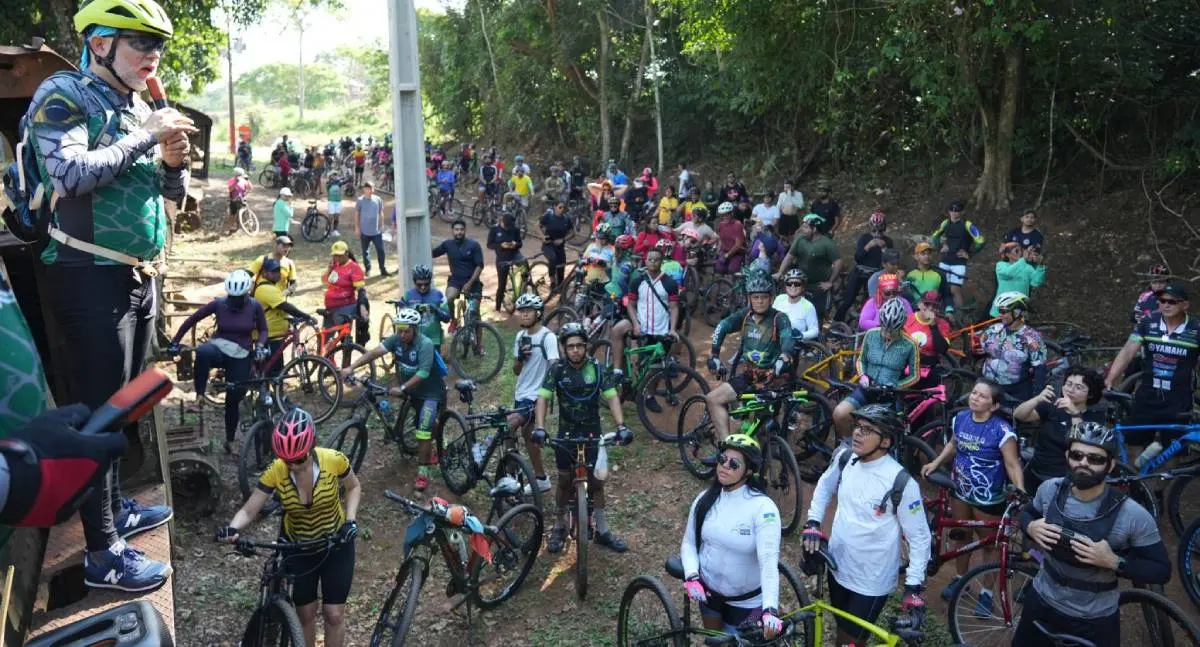 Mais de 350 ciclistas participam do Bike Tour no encerramento das comemorações pelos 111 anos de Porto Velho