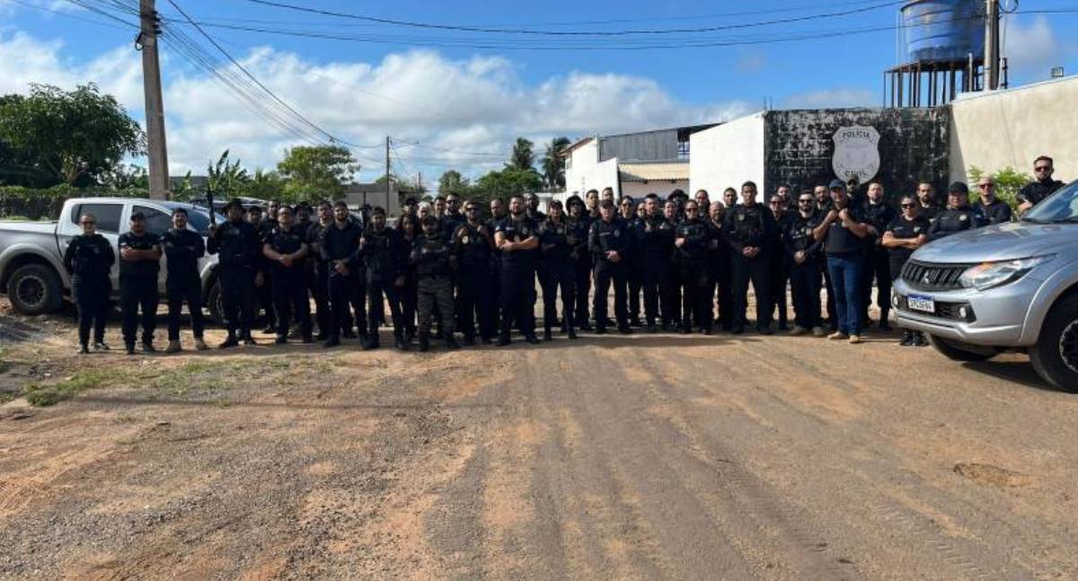 Megaoperação da Polícia Civil prende faccionados e “simpatizantes do crime” na divisa