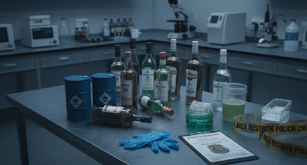 Metanol de postos do ABC abastecia bebidas adulteradas em SP