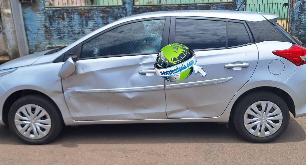 Motociclista fica ferido após colisão com carro na zona Leste de Porto Velho