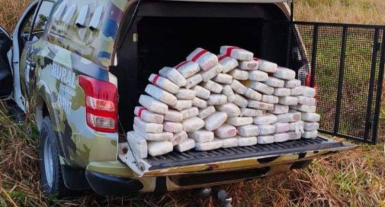 Motorista foge de barreira em Vilhena e é preso com 127 kg de maconha