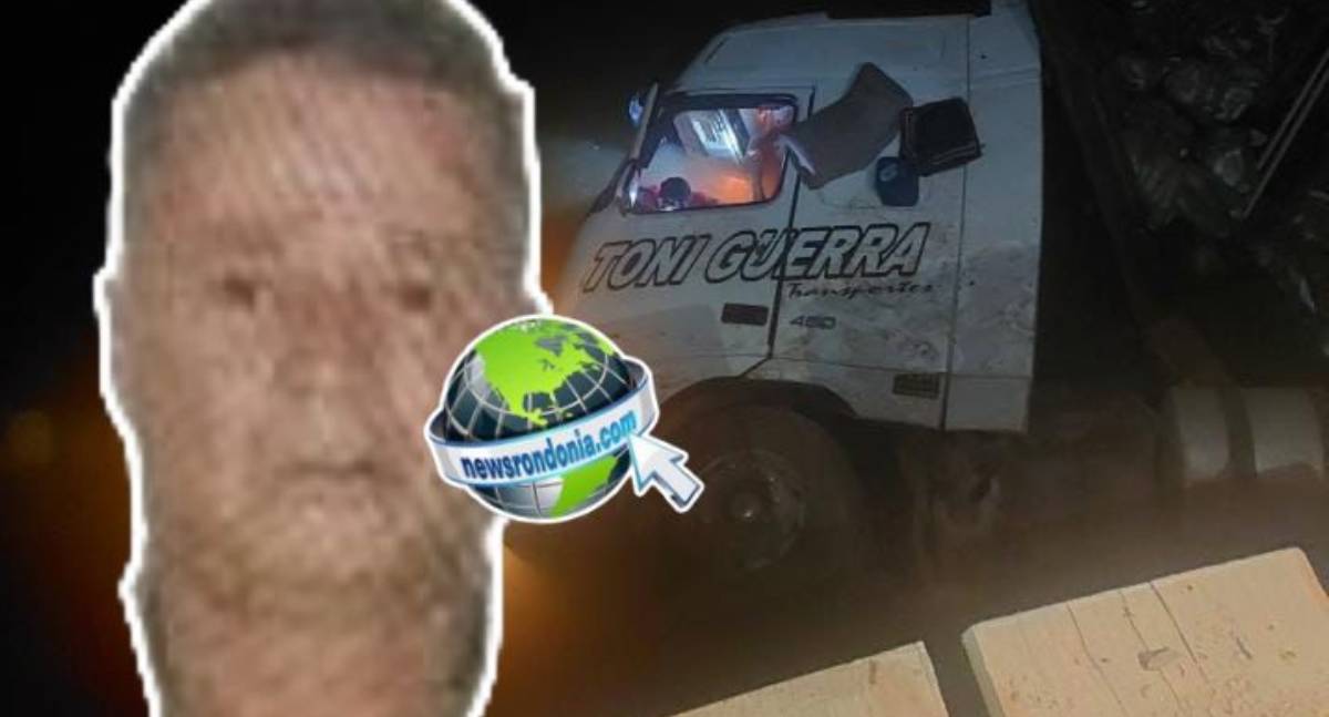 Motorista morre após carreta cair de ponte em União Bandeirantes