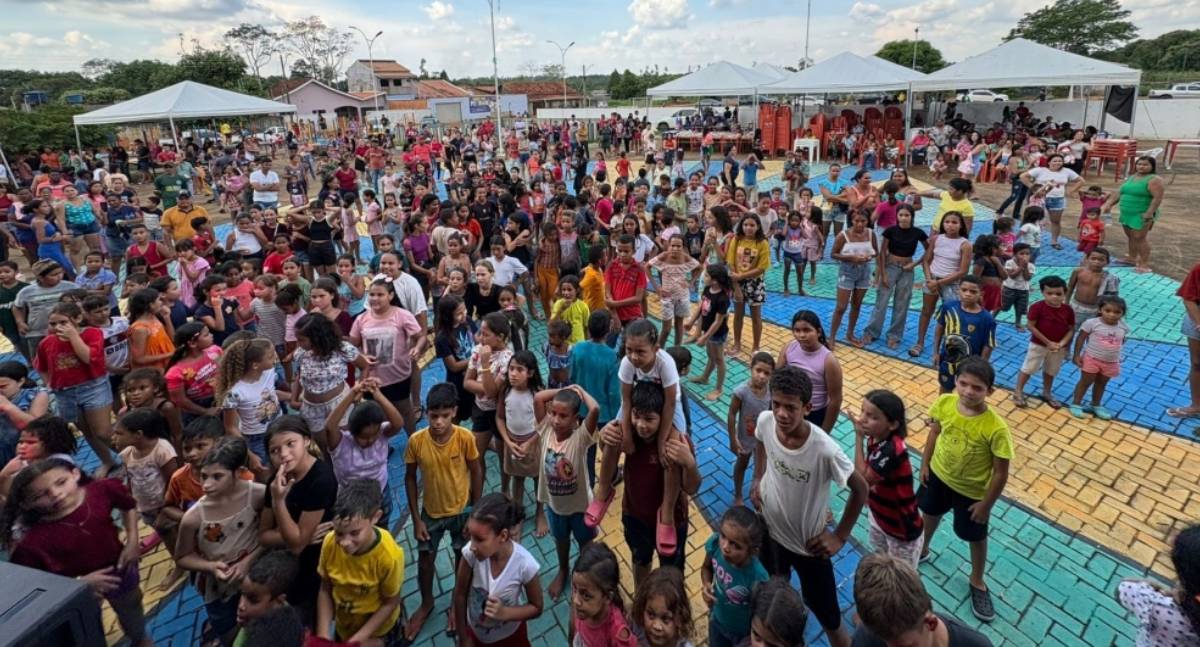 Pedro Fernandes celebra o Circuito Tarde de Lazer em Alto Paraíso e reforça compromisso com as famílias