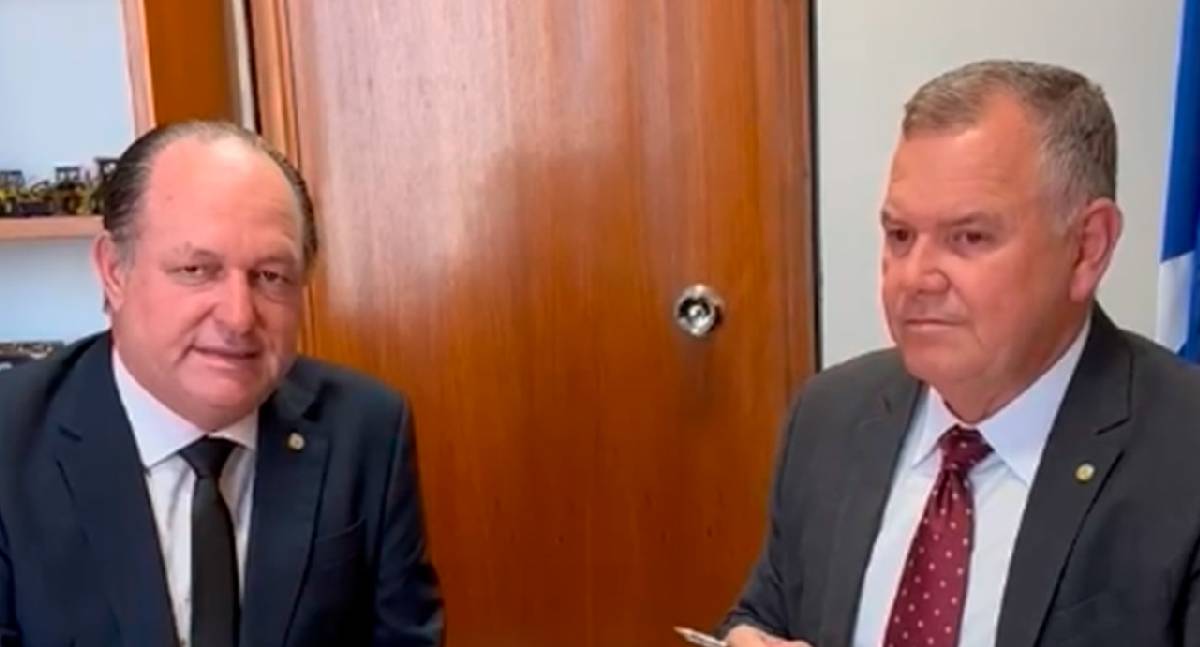 Pedro Fernandes leva à Brasília demanda sobre área produtiva em Campo Novo