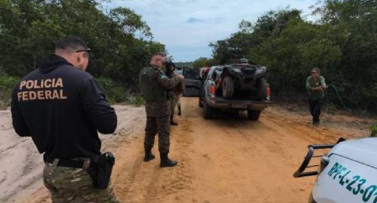 PF realiza operação contra invasões e danos ambientais na Terra Indígena Latundê, em Rondônia