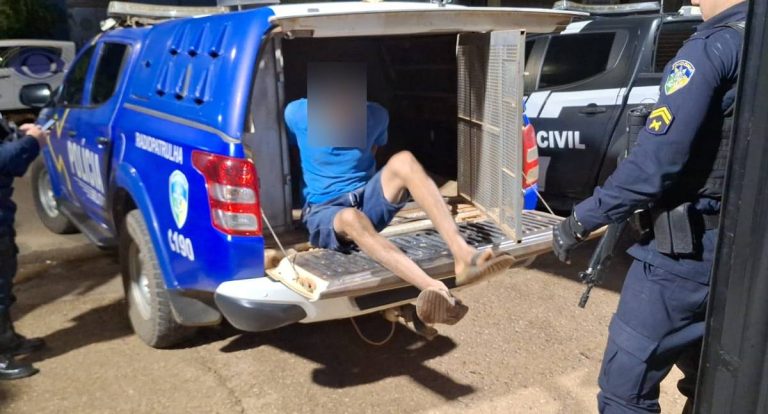 PM prende foragido com mandado de prisão em Candeias do Jamari