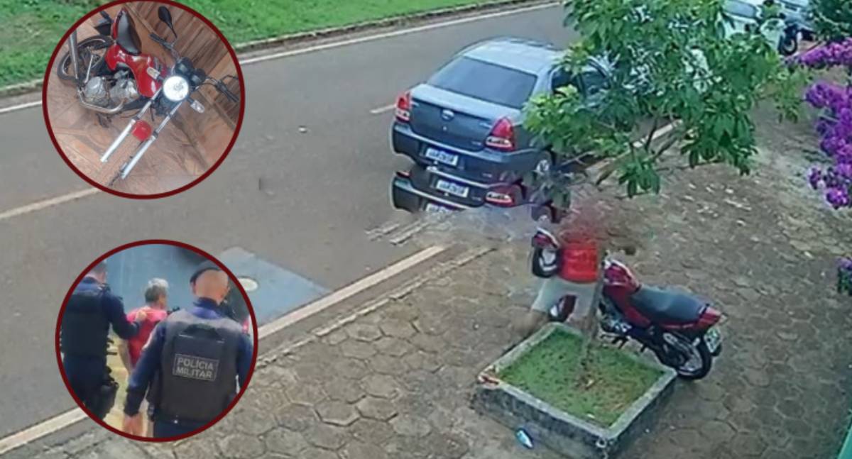 PM recupera moto furtada e identifica foragido por dois crimes