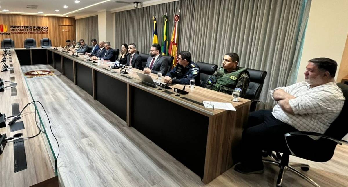 PMRO apresenta redução de 87% nos focos de queimadas em coletiva interinstitucional no MPRO