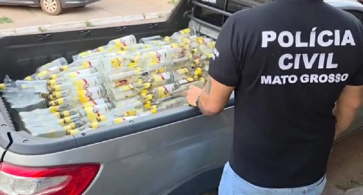 Polícia flagra terceira fábrica clandestina de bebidas em Várzea Grande